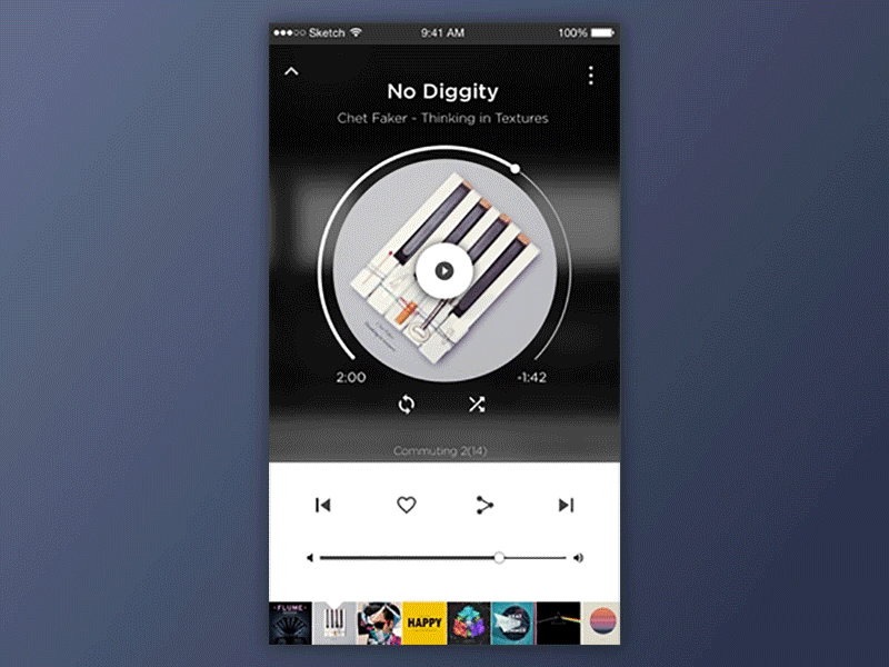 Music Player Ui