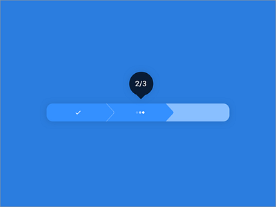 Progress Bar UI Pattern animation complete form indicator interface loading progress steps ui web