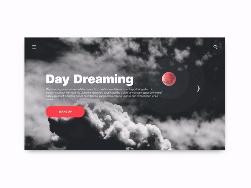 Studio transitions animation button dreaming images interaction invision invision studio