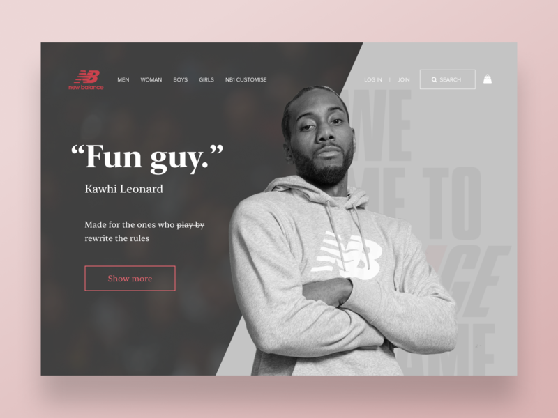new balance fun guy font