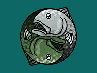 Pisces fish pisces scales water yin yang zodiac