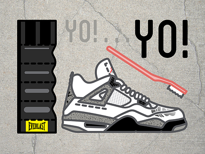 Buggin' Out 1989 ankle weights buggin out cement do the right thing jordan jordaniv scuff toothbrush yo