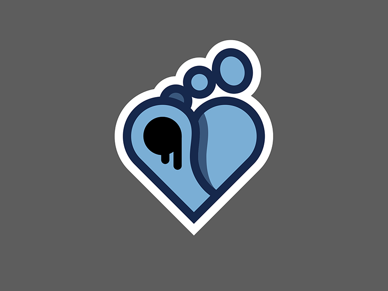 Tarheel Love north carolina chapel hill unc tarheel valentines day heart