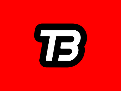 TBF b f letters logo t text
