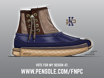 Duckboot Render boot design duck duck boot footwear footwear design render vote