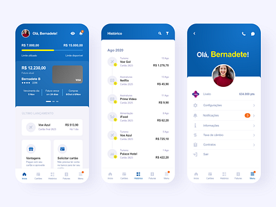 Banking App Conceptual Design app banking bankingapp interface ui uidesign