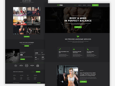 Fitness Gym Website