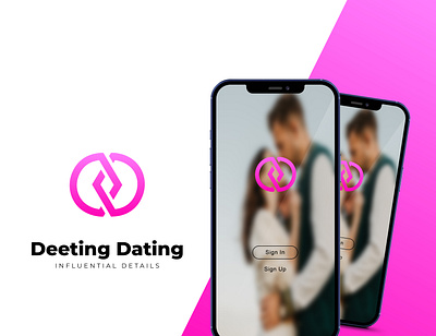 A Dating App Logo Design app app logo app logo design branding dating app logo graphic design illustration logo logo artist logo design logo maker ui