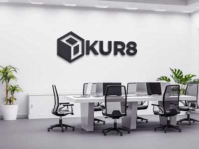 KUR8 LOGO branding logo