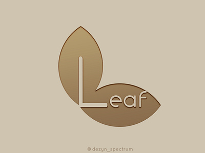Leaf Logo branding business logo design graphic design illustration logo logo branding ui ux vector