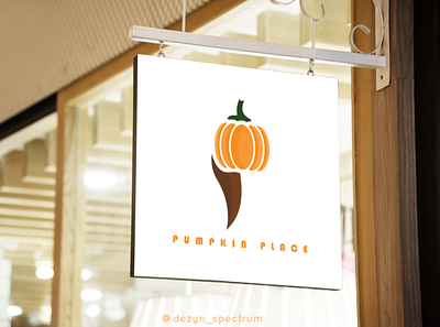 Pumpkin Place Logo branding business logo design graphic design illustration logo logo branding ui ux vector