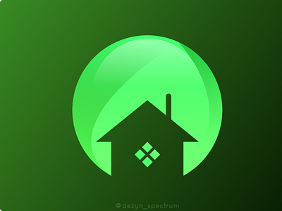 Green House Representation branding business logo design graphic design illustration logo logo branding ui ux vector