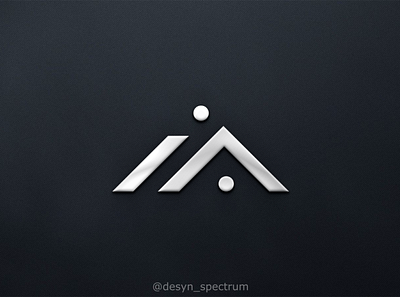 iA Monogram branding business logo design graphic design illustration logo logo branding monogram ui ux vector
