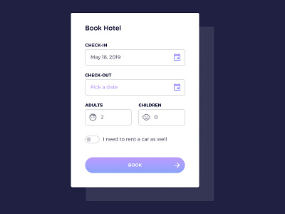 Check-in for Hotel Booking branding design hotel booking hotel booking app interface prototypes ui ux wire-frame