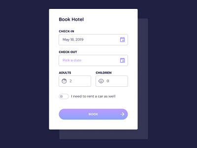 Check-in for Hotel Booking branding design hotel booking hotel booking app interface prototypes ui ux wire frame