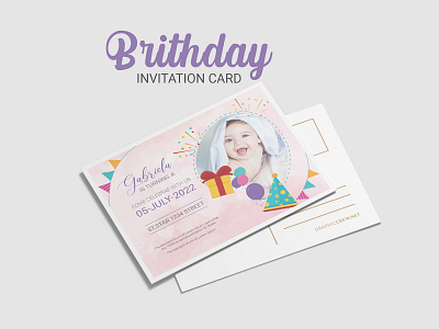 Celebration Invitation Card Design