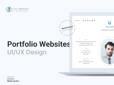 Portfolio Websites UI/UX Design app branding design graphic design portofolio ui ui design uiux ux webdesign website design