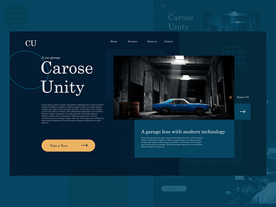 Car Garage UI - Carose Unity