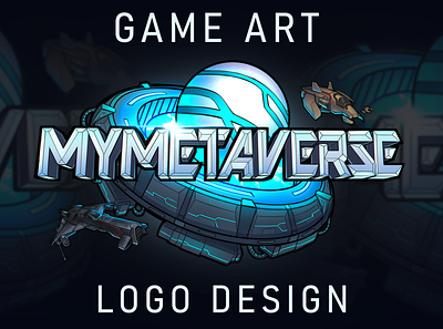 Game Logo - My Metaverse branding design game logo graphic design illustration logo logo design ui