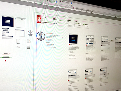 User Flows indesign layout process ui user flow ux website wireframe