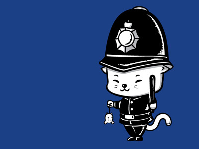 Night Cop animals art cat.rat chow hon lam cop cute design flying mouse flying mouse 365 funny illustration lol mouse police pop culture t shirt tee witty