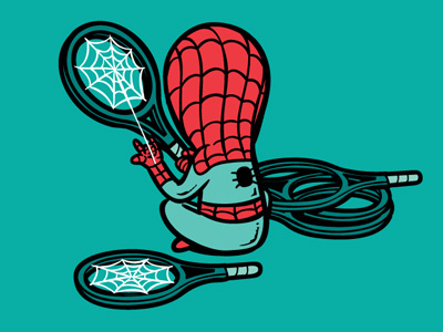 Part Time Job 006 - Sport Shop comic flying mouse 365 job lol marvel movie pop culture spiderman spidey sport super heroes