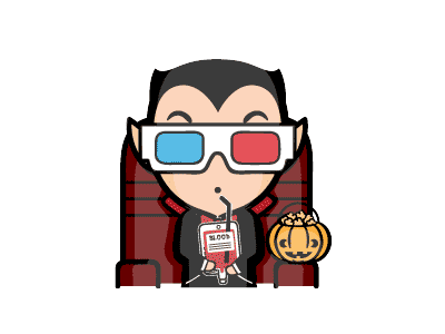 Animated Sticker Pack for WeChat - HALLOWEENY 01 Movie