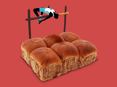 High Jump brazil bread bun food high jump olympics olympics 2016 rio 2016 sport