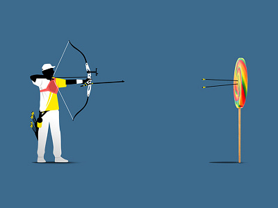 Archery archery brazil illustration lollipop olympics olympics 2016 photography rio 2016 sport