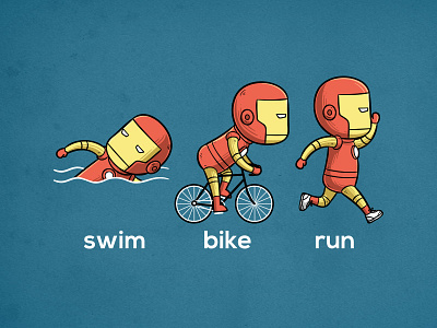 Sporty Iron Man - Ironman by Chow Hon Lam on Dribbble