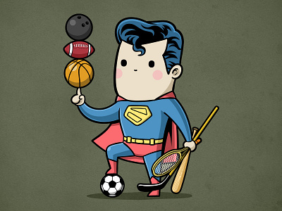 Sporty Superman - All Sports