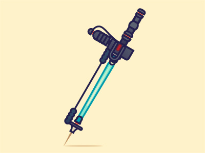 Beam Katana beam katana illustrator minimal vector