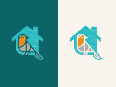 Unused Bird + House Logo