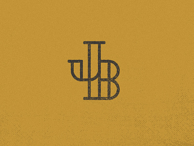 JB Monogram b gold graphic design icon iconography j letters logo mark monogram typography
