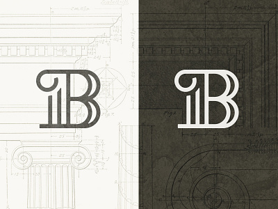 Wouldn't it B nice if we were older? architecture b branding column education icon iconography letter monogram school vector