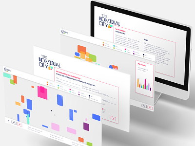 The individual Cty app design experiment exploration graphic design prototyping screendesign ui ux webdesign