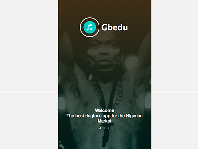 Gbedu App Concept app ios