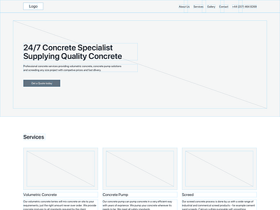 Kingkongcrete Wireframe