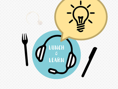 Lunch & Learn Poster poster