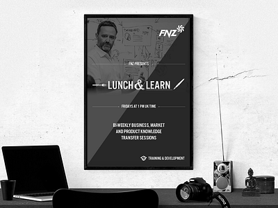 Lunch & Learn Poster poster