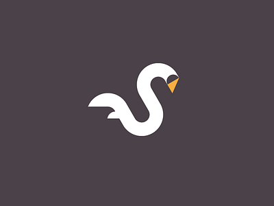 Swan Logo bird brand brand design logo logo design logotype mark s swan