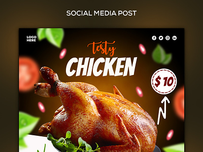 Food Post design branding graphic design logo social media post design