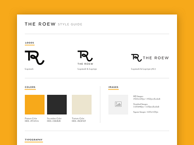 The Roew Style Guide