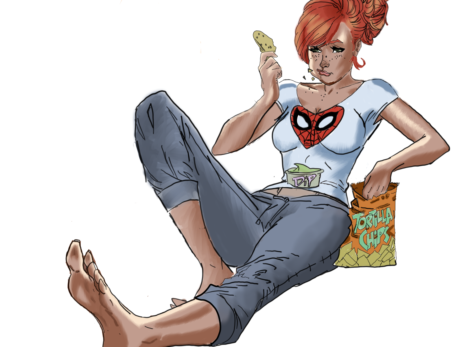 Mary jane watson feet