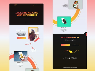 Ajibola Ishola design figma mockup ui ux