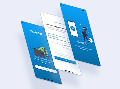 Yemego design figma graphic design mobileapp mobiledesign ui userinterface ux