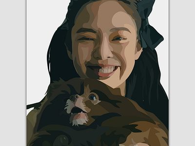 Vector Portrait (Jennie)