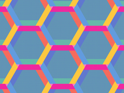 Hexagon Pattern bright hexagon pattern