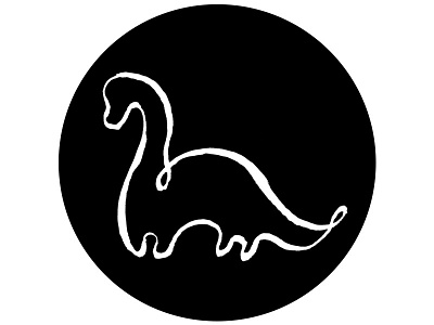 Humble Dino Logo black and white branding dino dinosaur illustration logo