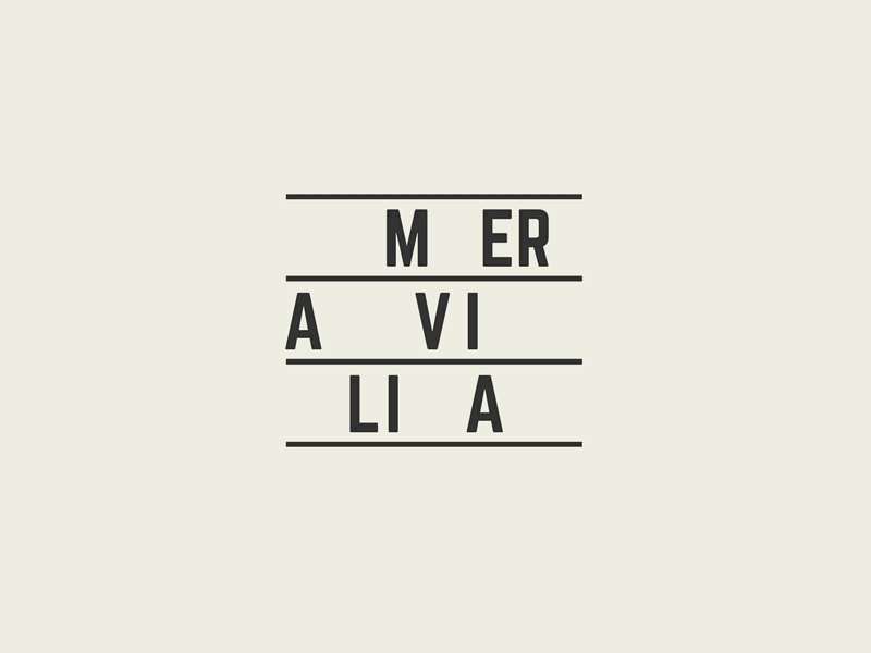 MERAVILIA animated brand cinema dynamic lightbox logo modular movie